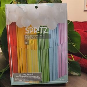 Spritz Multicolor Balloon Garland Kit, NWT